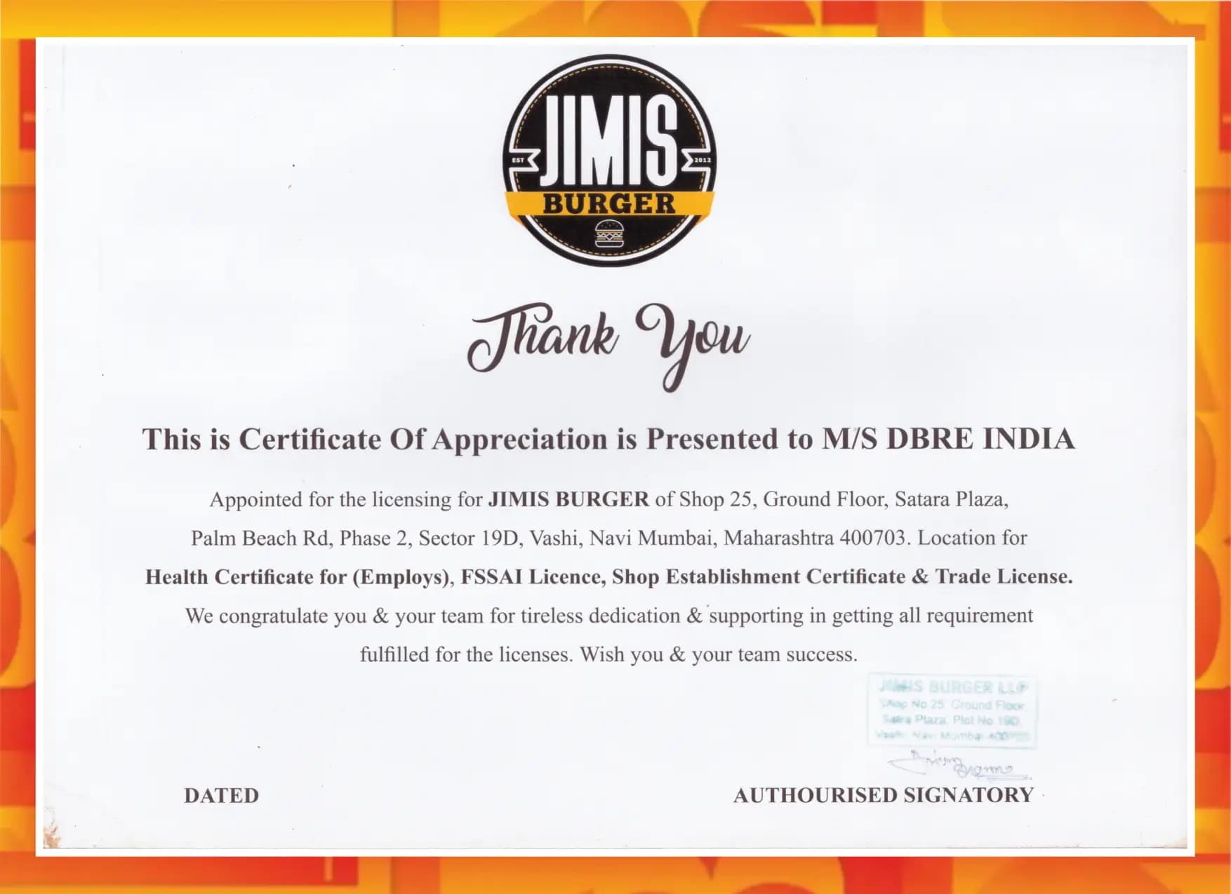 JIMIS BURGER